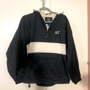 Delta Gamma ¼ pullover sweatshirt/rain jacket